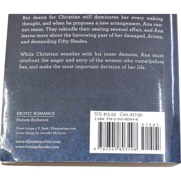 Fifty Shades of Grey Trilogy Softcover Books 1-3 by E L James - Picture 8 of 16
